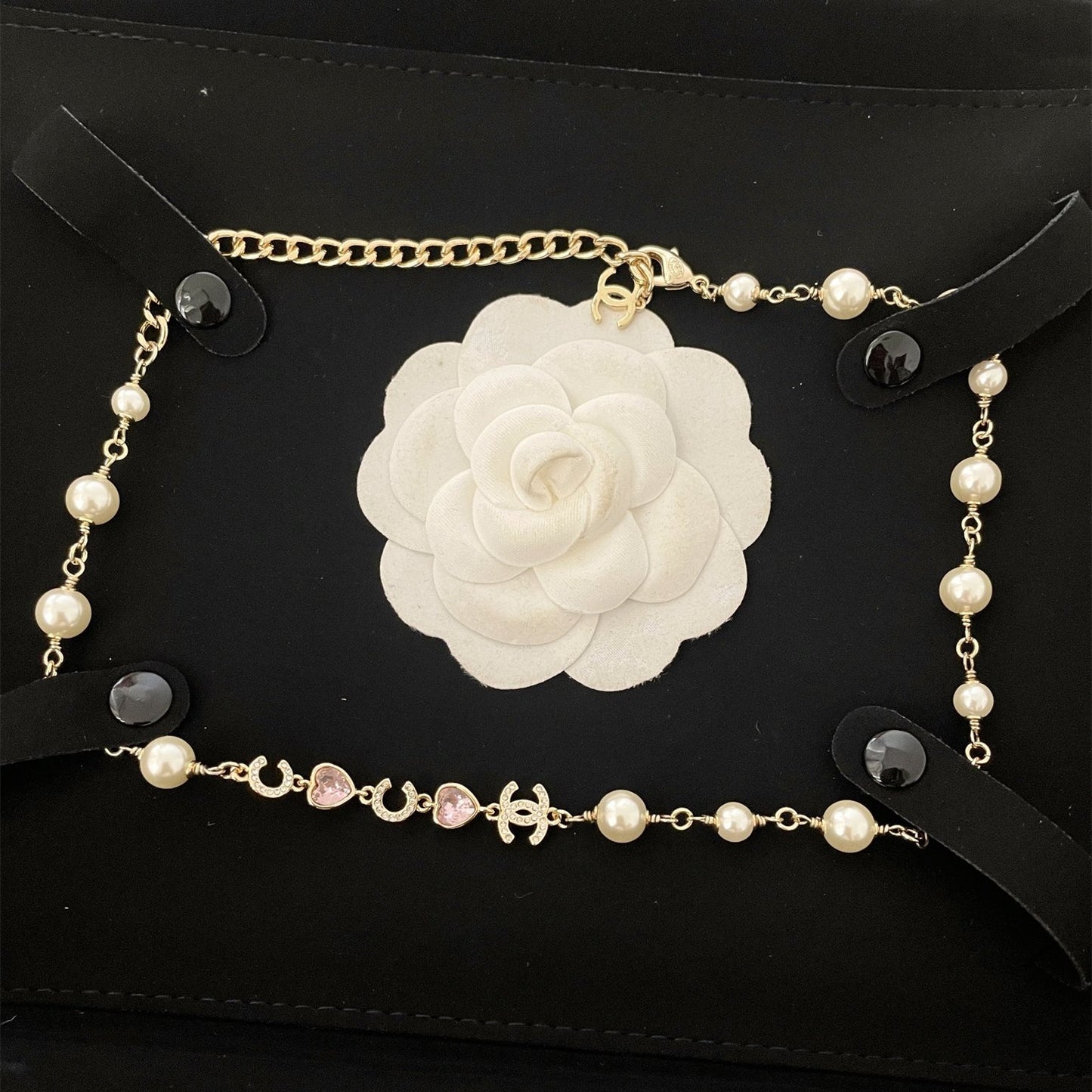 2025 heart-shaped pearl necklace