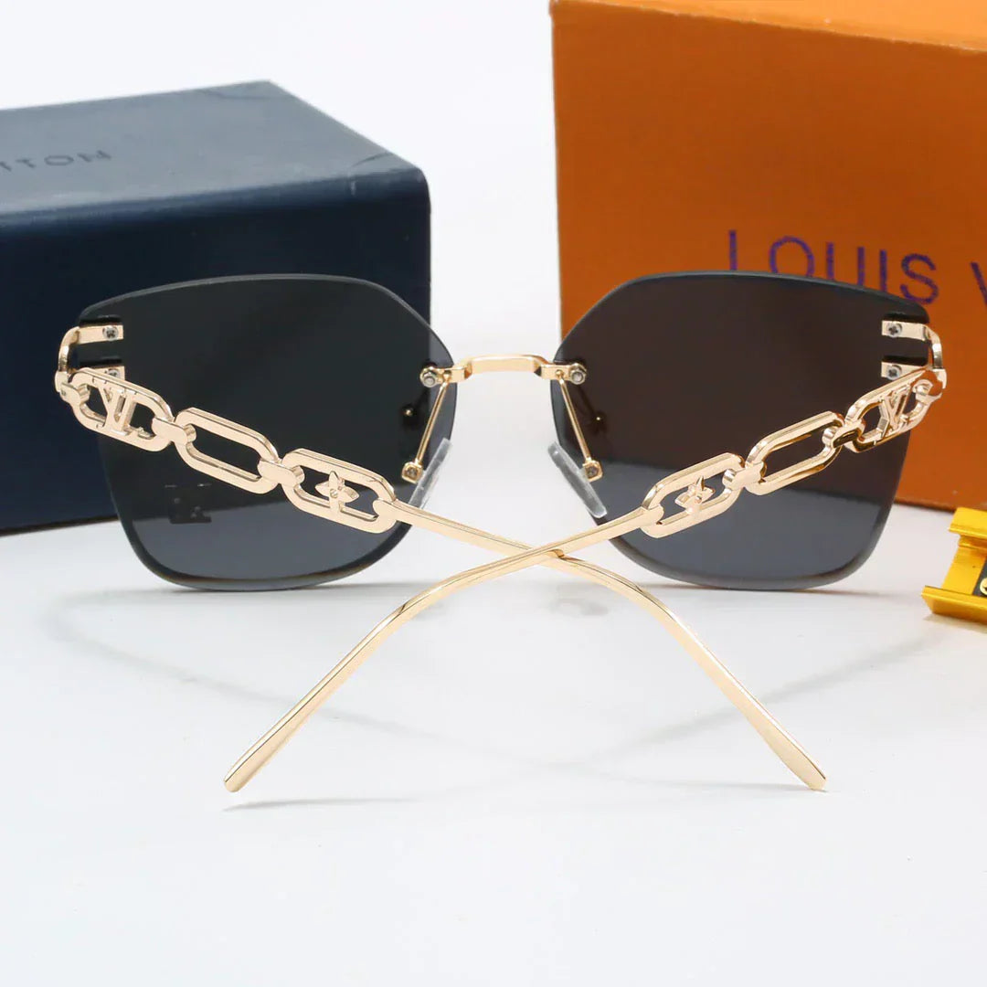2025 Frameless gradient sunglasses 3960