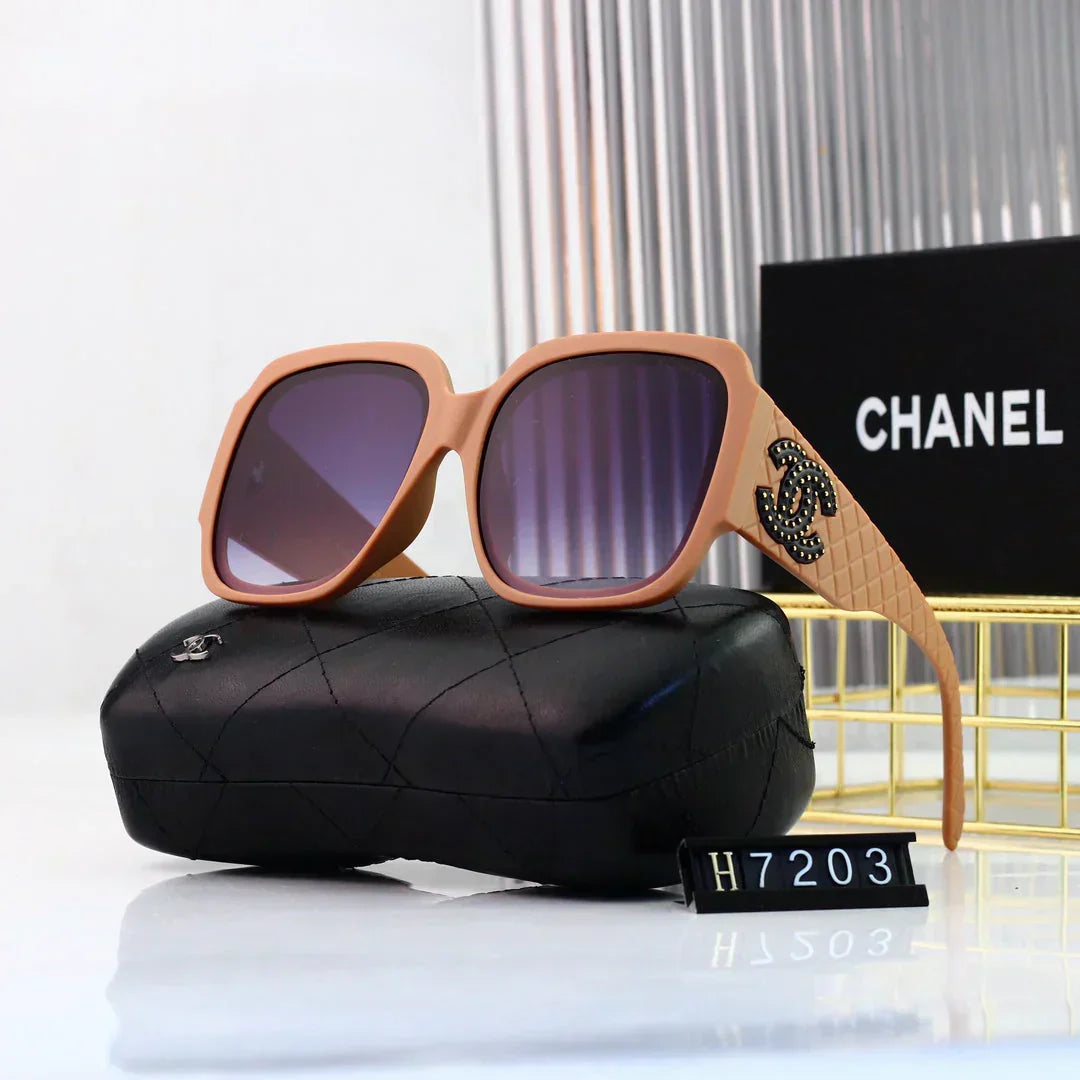 2025 Square simple large frame sunglasses