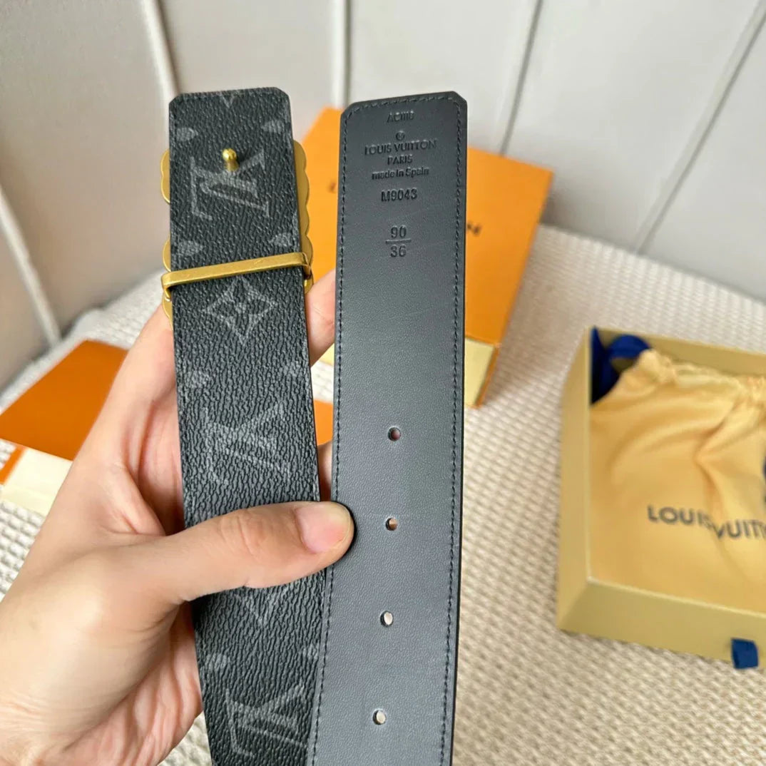2025 Double-sided calfskin belt