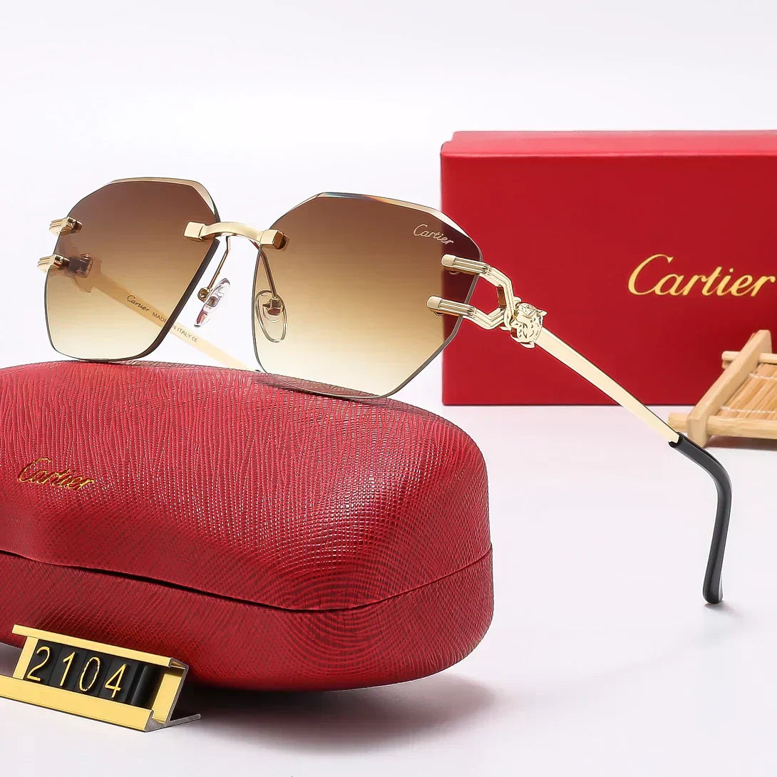 2025 Fashion Frameless Sunglasses 2104