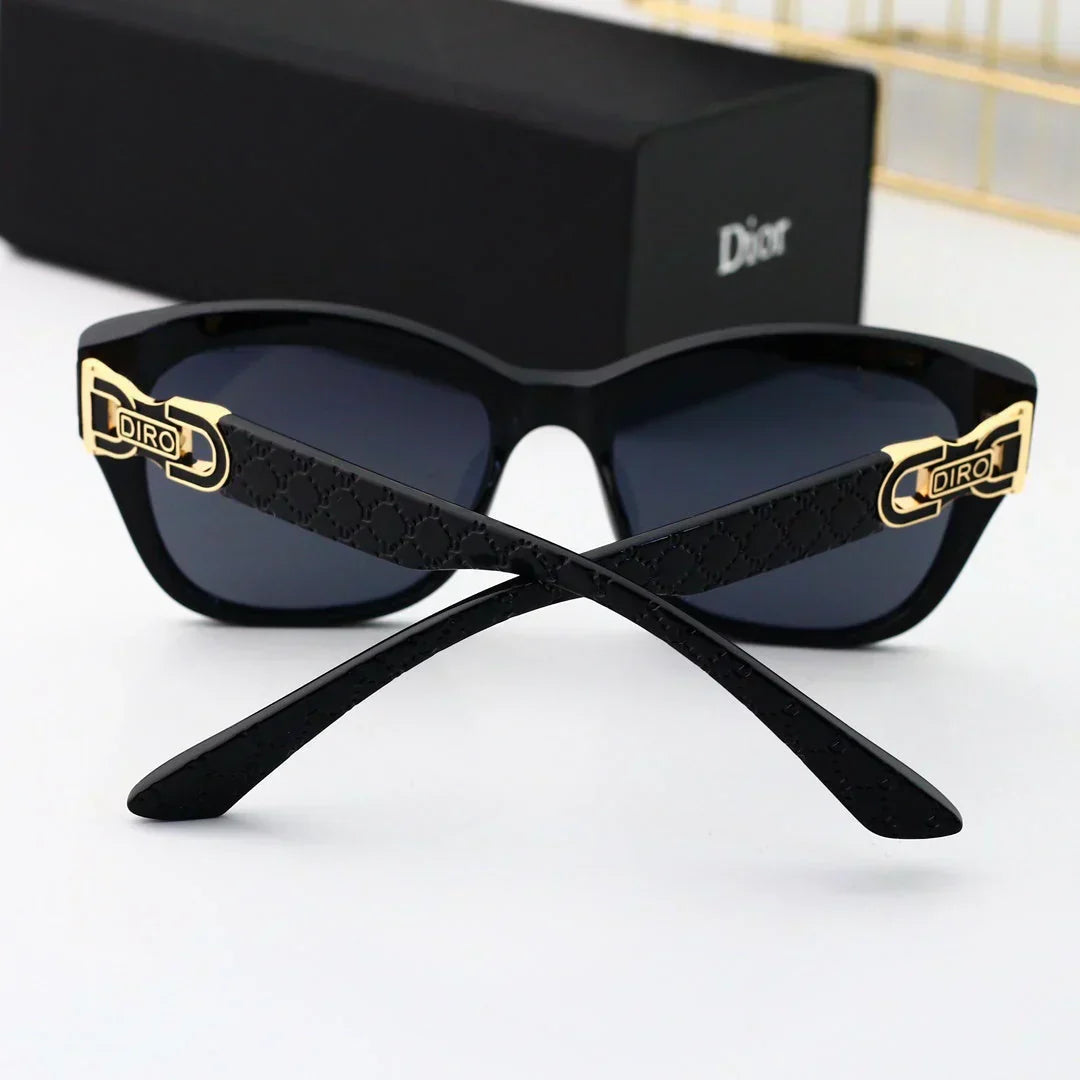 2025 Sunglasses Curved personalized square frame sunglasses