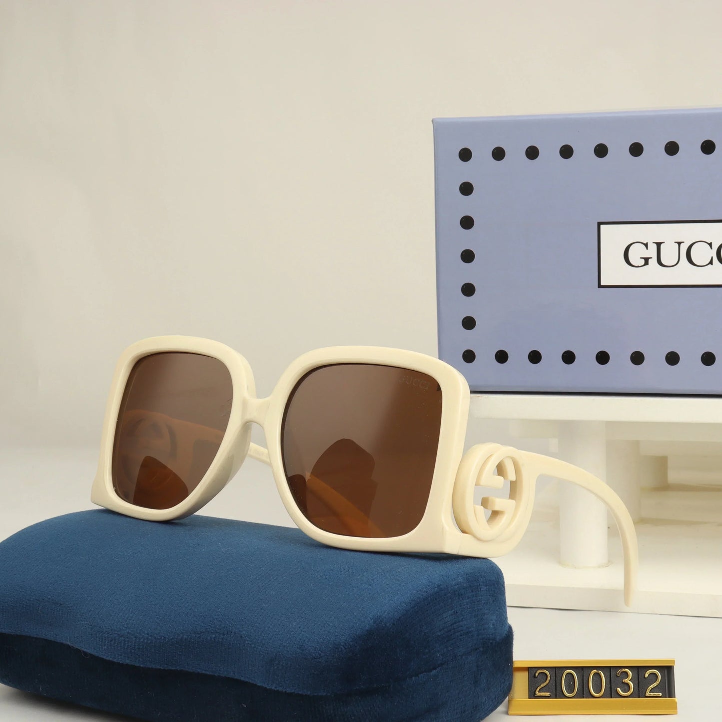2025 Large frame irregular sunglasses