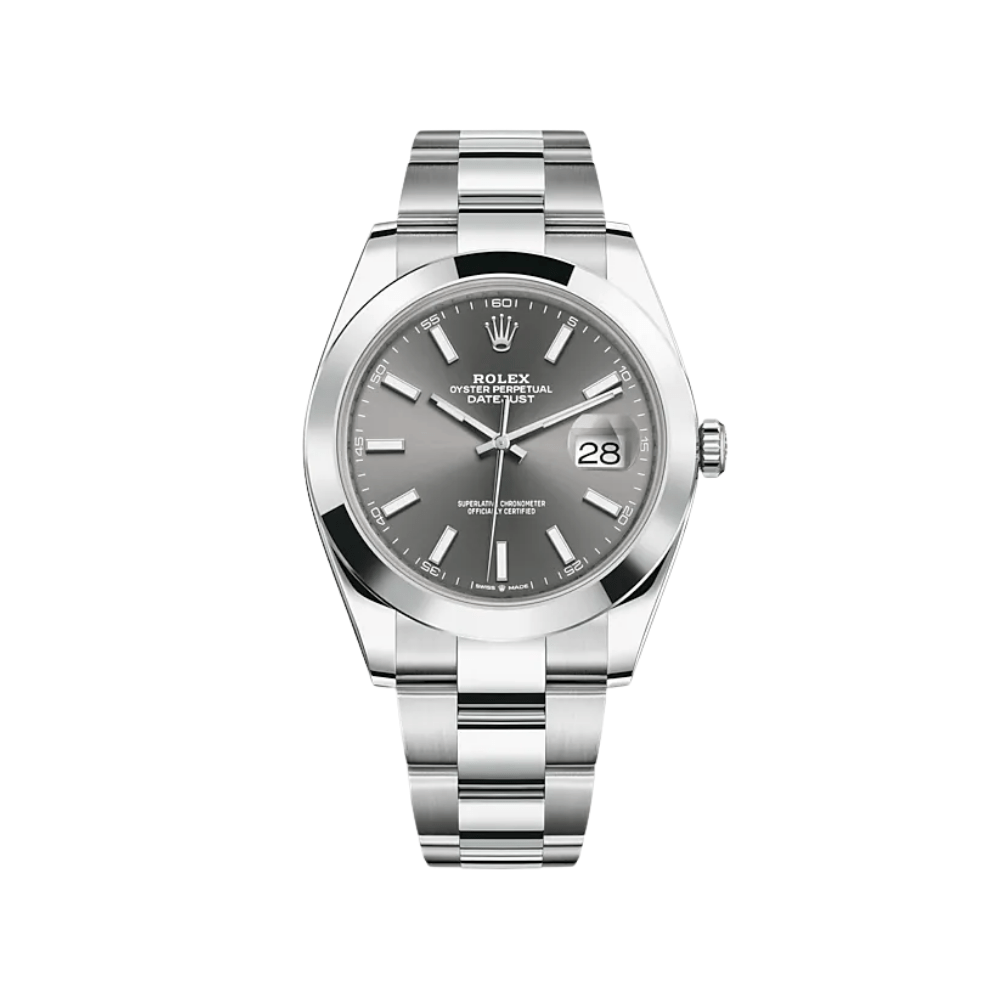 2025 Watch Datejust 126300 Stainless Steel Slate Dial Oyster