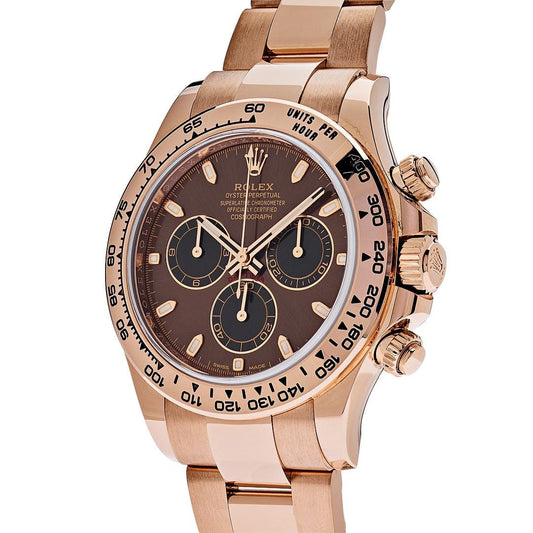 2025 Watch Daytona 116505 Rose Gold Chocolate Brown Dial