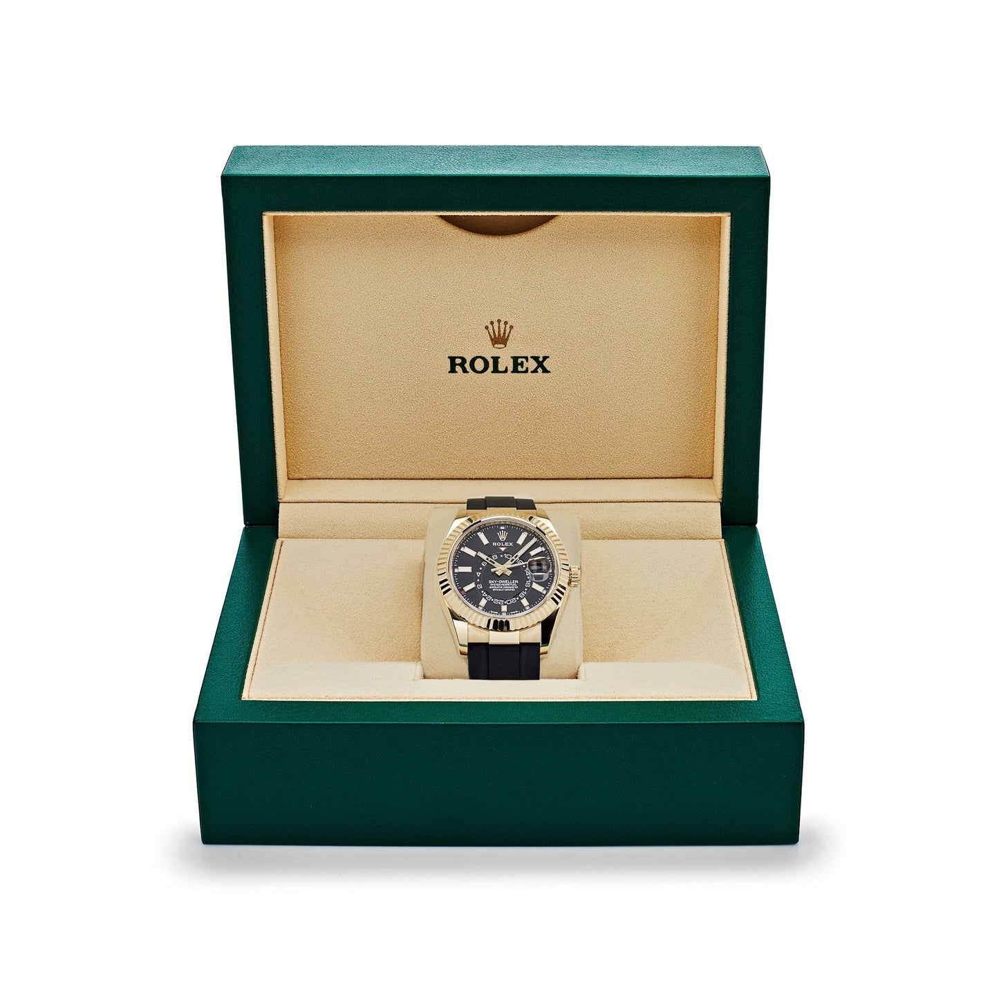 2025 Watch Sky-Dweller 336238 Yellow Gold Bright Black Dial (2024)