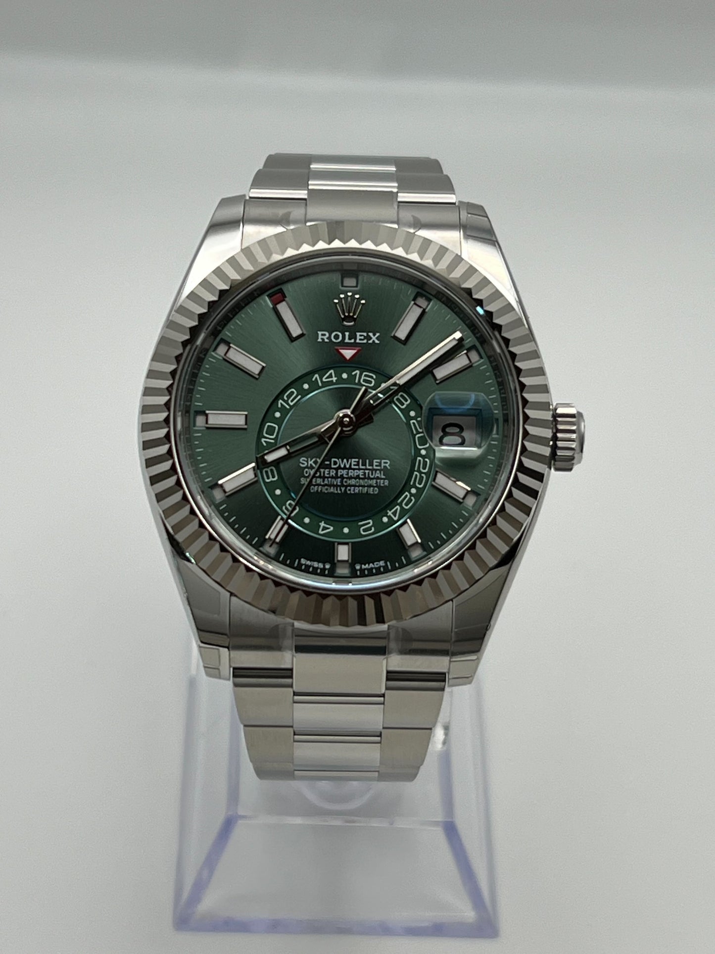 2025 Watch Sky-Dweller 336934 Stainless Steel Green Dial (2024)