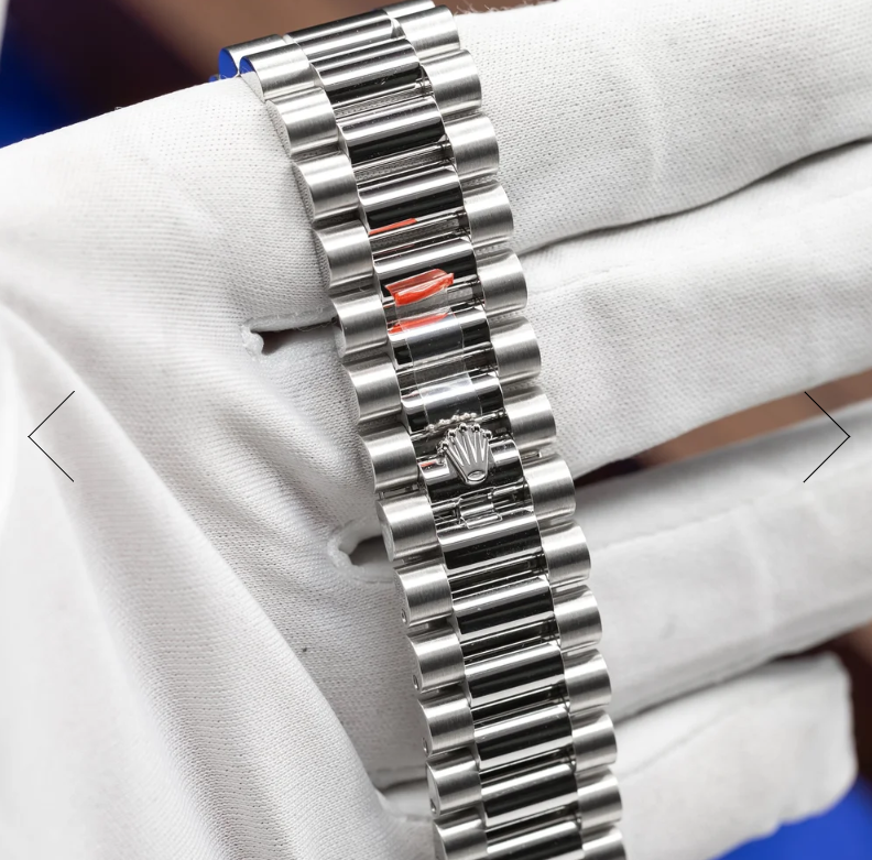 Platinum Datejust II 40 Olive Green Fluted Bezel 40mm 228236 WATCH