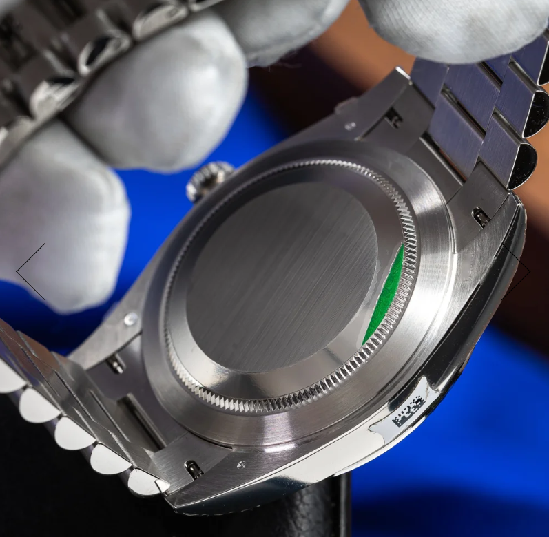 Platinum Datejust II 40 Olive Green Fluted Bezel 40mm 228236 WATCH