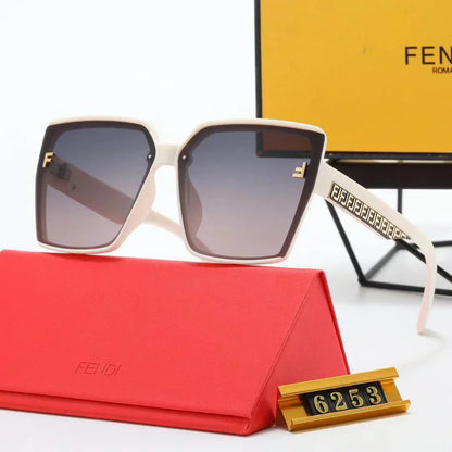 2025 Large Square Frame Gradient Sunglasses