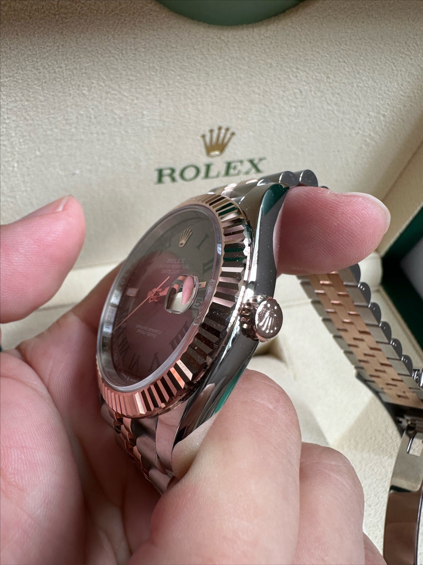 Datejust series m126333-0020 watch