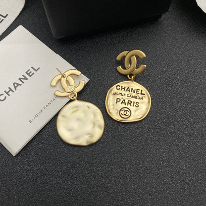 2025 Vintage Alphabet Irregular Earrings