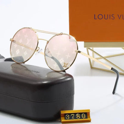 2025 Full Logo Round Sunglasses