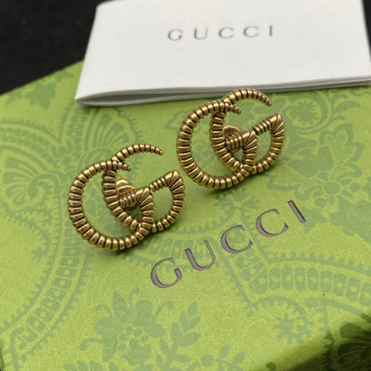2025 Vintage Double Stud Earrings