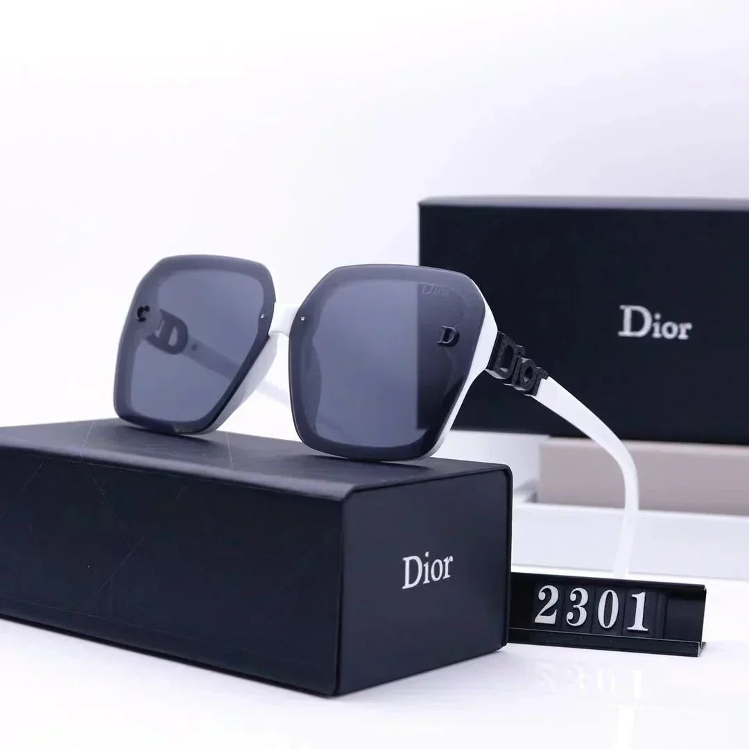2025 Large frame internet celebrity anti-ultraviolet sunglasses