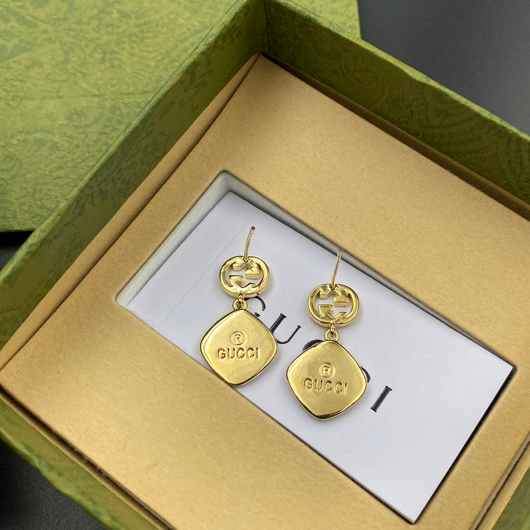 2025 Diamond Lozenge Earrings
