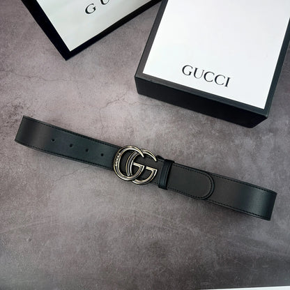 2025 belt 2 Colors printed letter leather belt