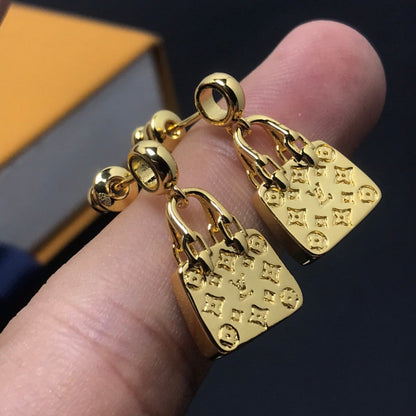 2025 Fashion Tote Drop Earrings