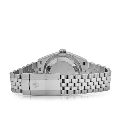 2025 Watch Datejust 126234 White Gold Stainless Steel Black Dial Jubilee (2022)