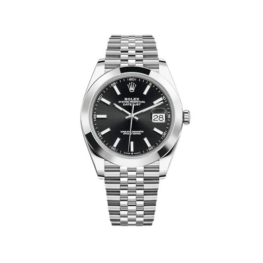2025 Watch Datejust 126300 Stainless Steel Black Dial Jubilee