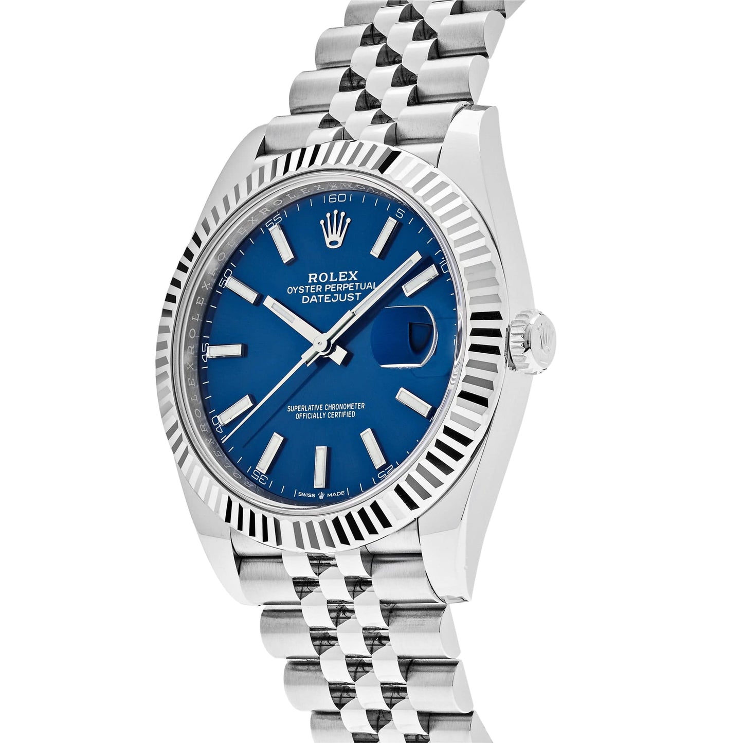 2025 Watch Datejust 126334 Stainless Steel Blue Dial Jubilee