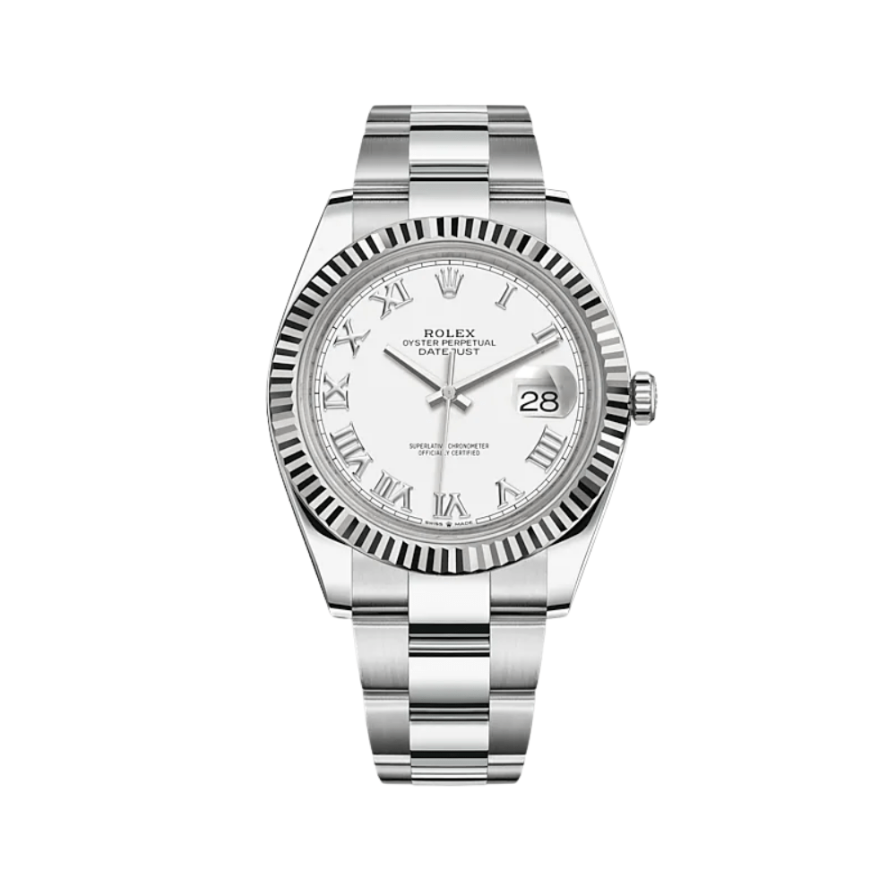 2025 Watch Datejust 126334 Stainless Steel White Dial Oyster