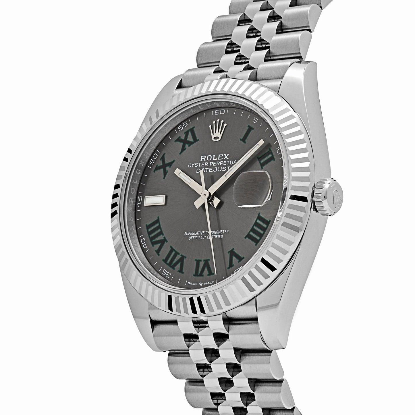 2025 Watch Datejust 126334 'Wimbledon' Stainless Steel Slate Dial Jubilee (2024)
