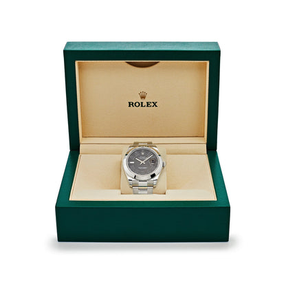 2025 Watch Datejust II 116300 Stainless Steel Grey Dial