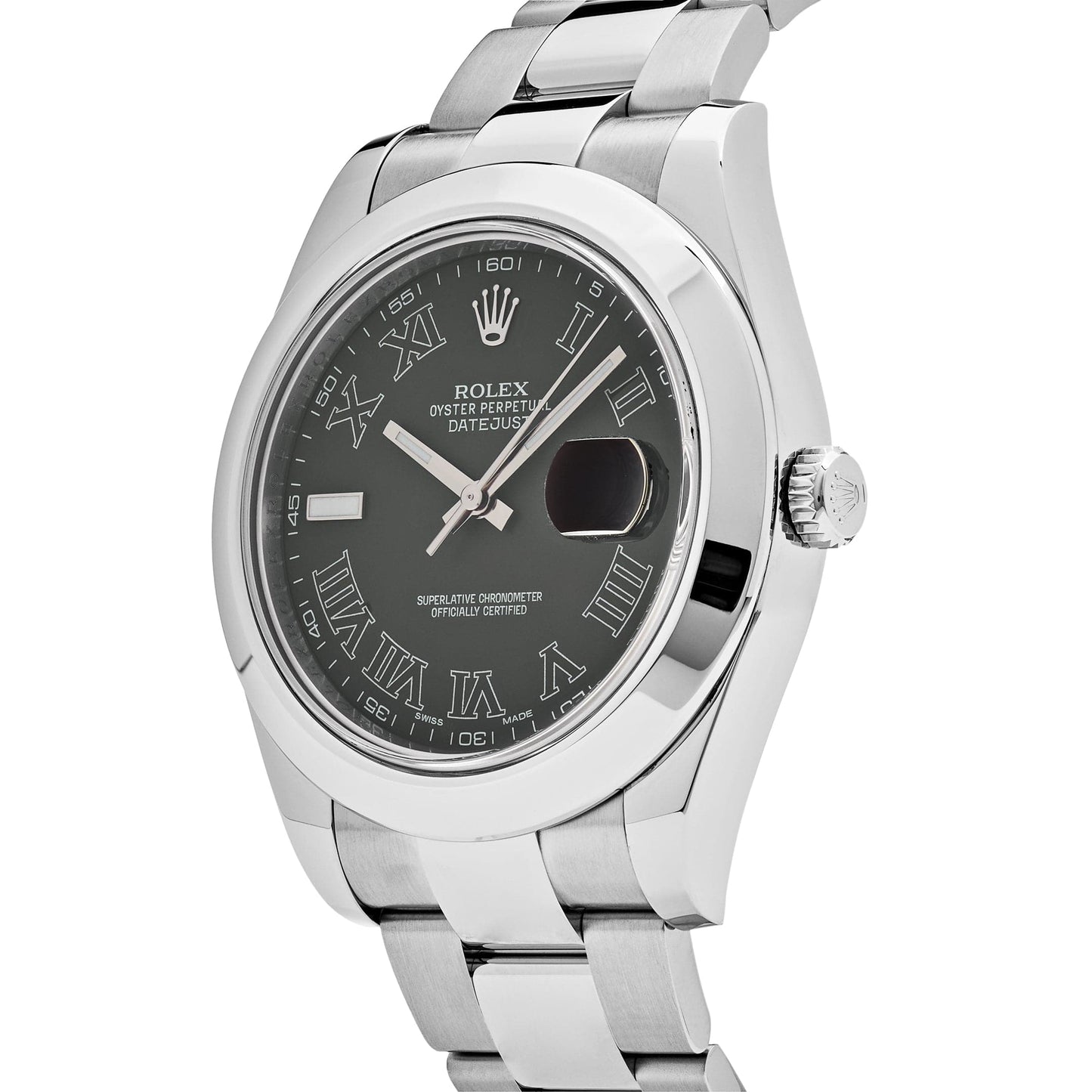 2025 Watch Datejust II 116300 Stainless Steel Grey Dial