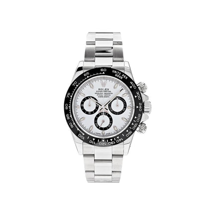 2025 Watch Daytona 116500LN Stainless Steel White Panda Dial (2021)