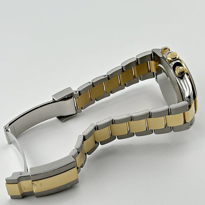 2025 Watch Daytona 116503 Yellow Gold Stainless Steel Black Diamond Dial (2022)