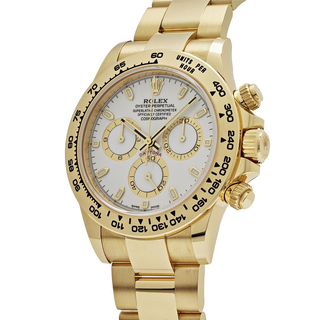 2025 Watch Daytona 116508 Yellow Gold White Dial (2023)