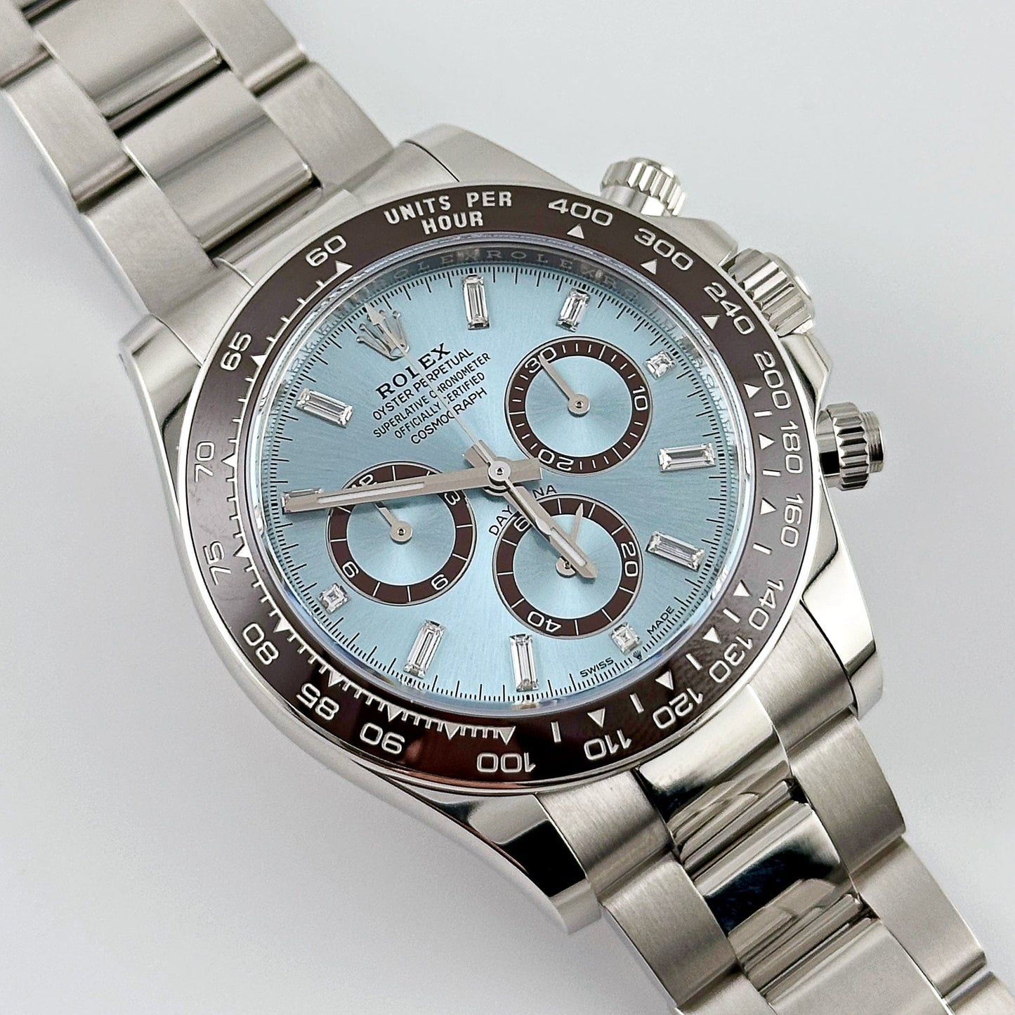 2025 Watch Daytona 126506 Platinum Ice Blue  Dial (2024)