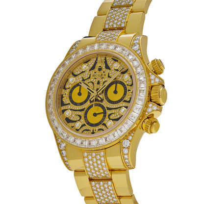 2025 Watch Daytona 'Eye of the Tiger' 116598TBR Yellow Gold Diamond Accents (2022)