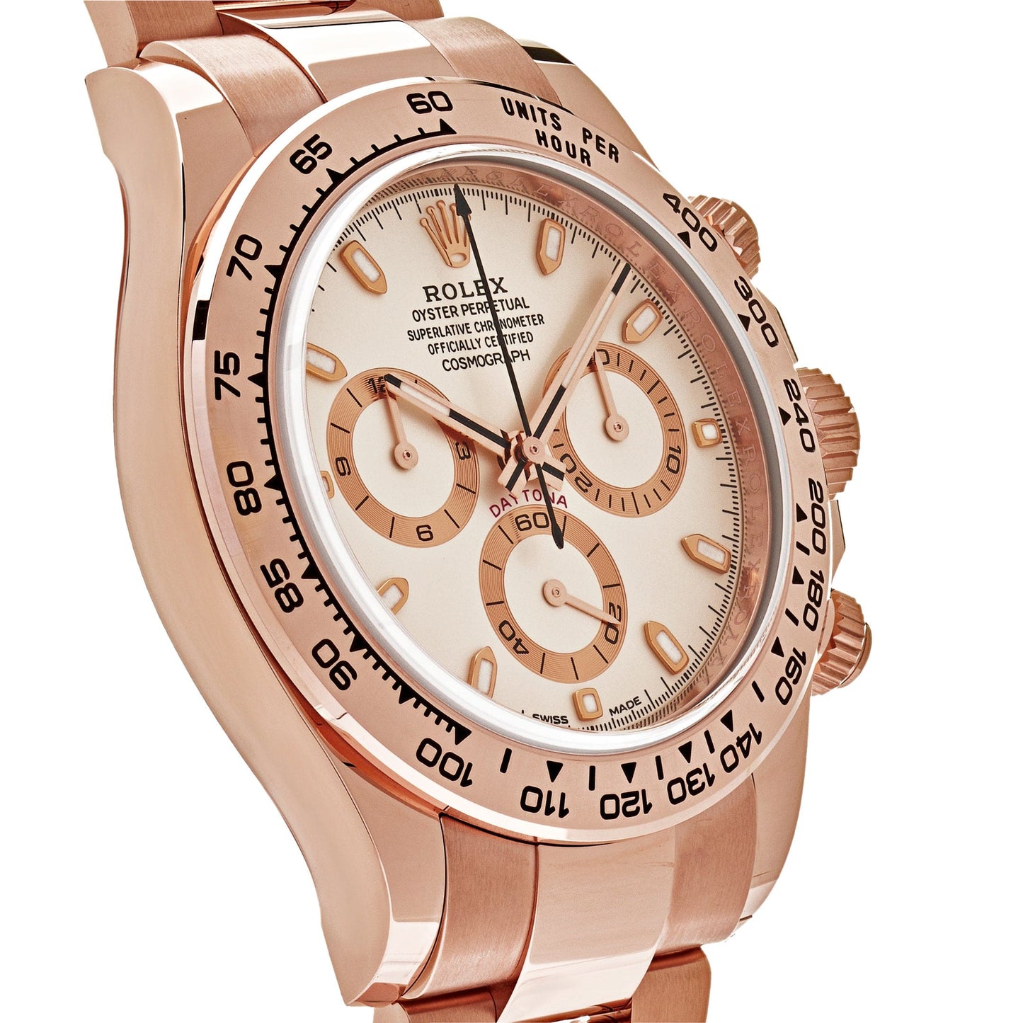 2025 Watch Daytona 116505 Rose Gold Ivory Dial