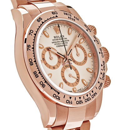2025 Watch Daytona 116505 Rose Gold Ivory Dial