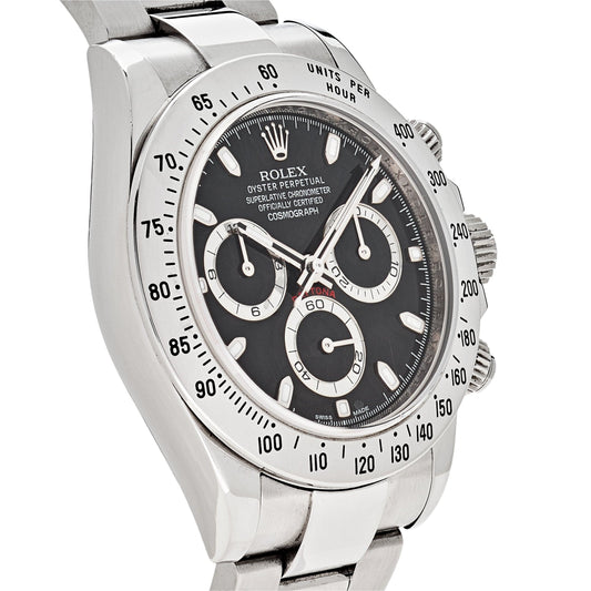 2025 Watch Daytona 116520 Stainless Steel Black APH Dial