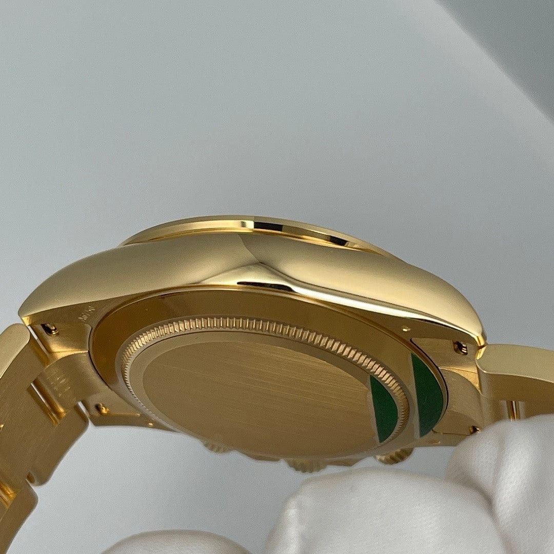 2025 Watch Daytona 116508 Yellow Gold Champagne Dial