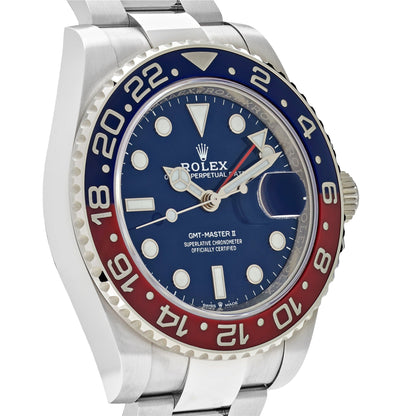 2025 Watch GMT-Master II 126719BLRO 'Pepsi' White Gold Blue Dial (2023)
