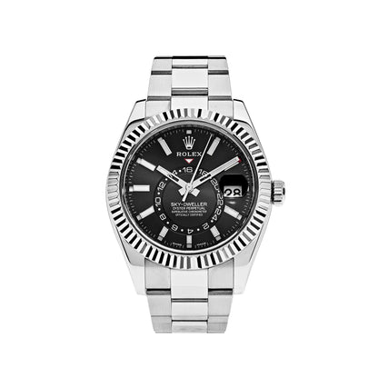2025 Watch Sky-Dweller 326934 Stainless Steel Black Dial (2021)