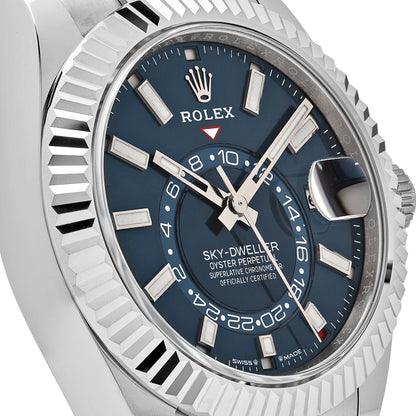 2025 Watch Sky-Dweller 336934 Stainless Steel Blue Dial Oyster (2024)