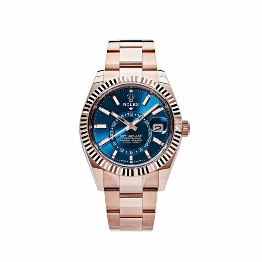 2025 Watch Sky-Dweller 336935 Rose Gold Blue Dial