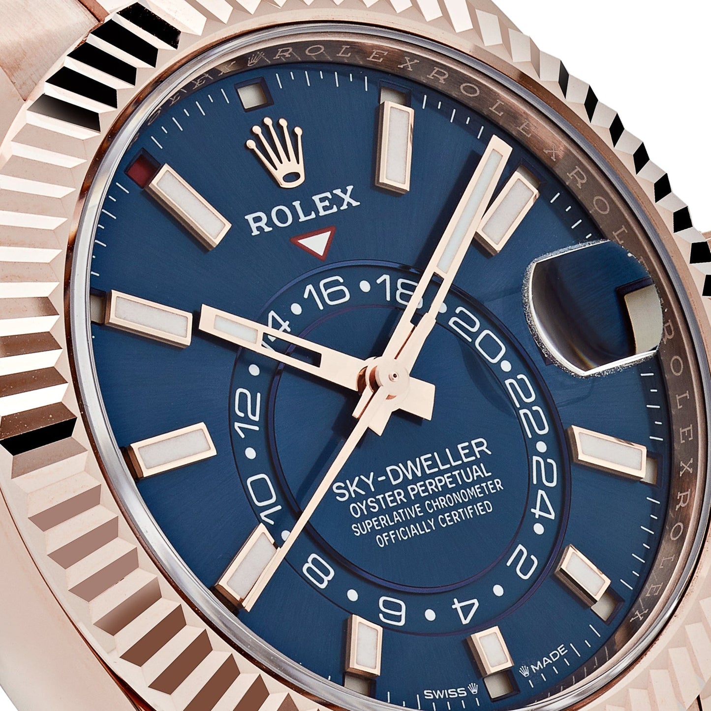 2025 Watch Sky-Dweller 336935 Rose Gold Blue Dial