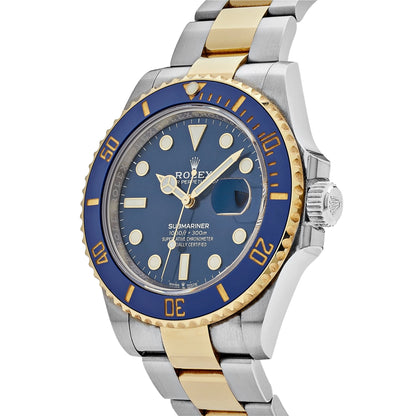 2025 Watch Submariner Date 126613LB Stainless Steel Yellow Gold Blue Dial (2021)