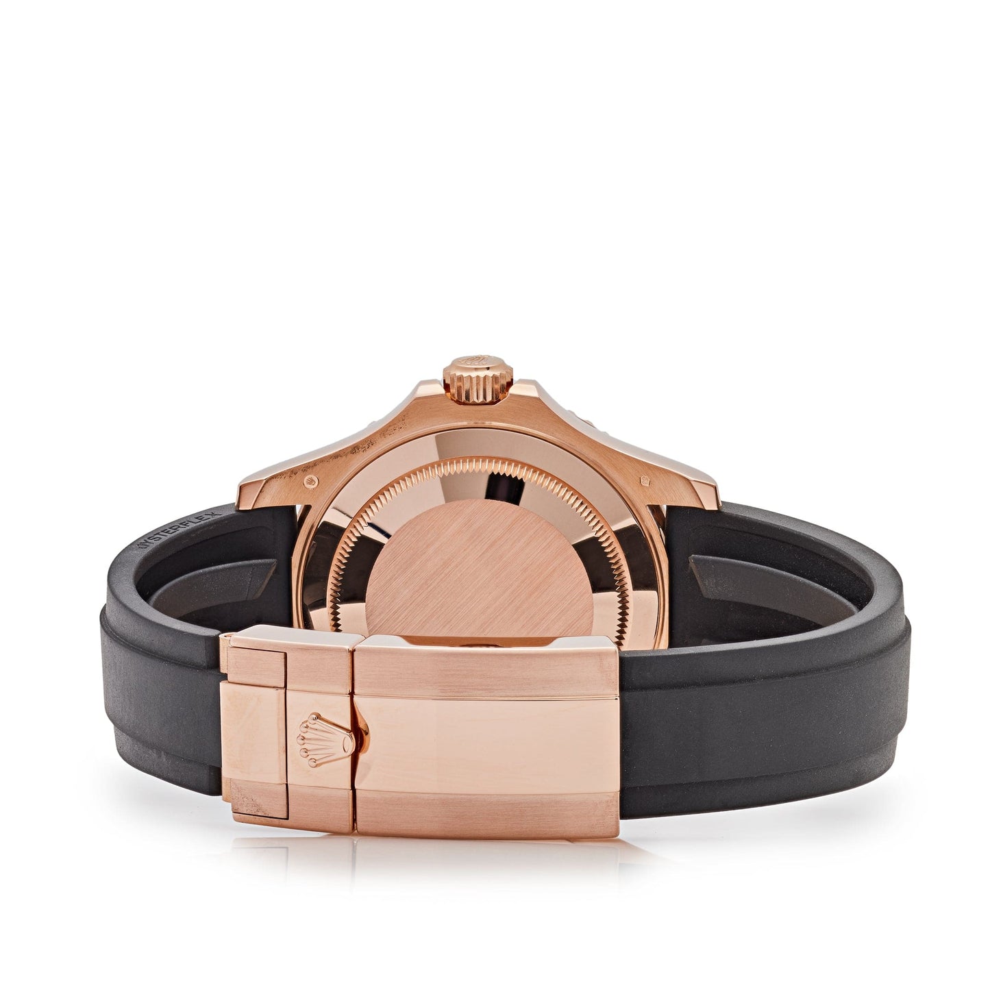 2025 Watch Yacht-Master 116655 Rose Gold Black Dial